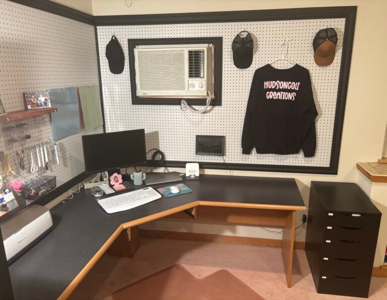 Custom Home Office Organization Installation in Loveland