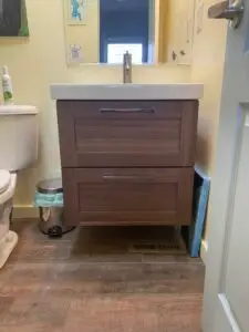 Floating Vanity Repair in Lyons