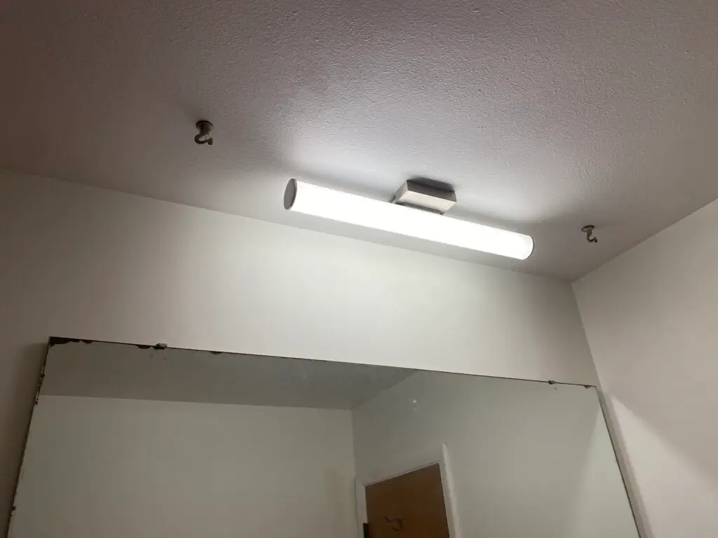 Bathroom Light Fixture Installation in Lyons