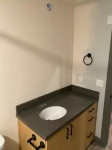 Bathroom Drywall and Vanity Repair in Longmont