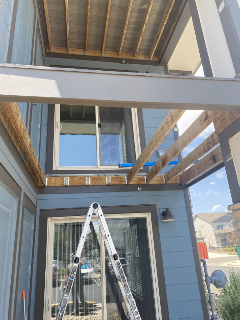 Deck Joist Replacement in Longmont — longmont co