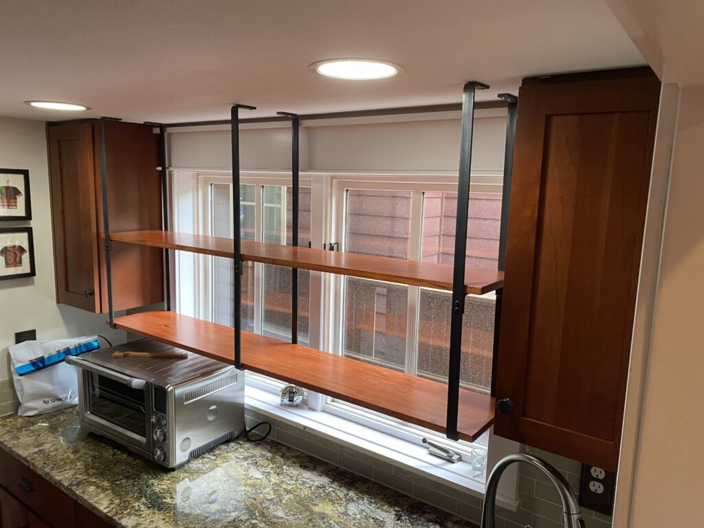 Ceiling Shelf Installation in Longmont